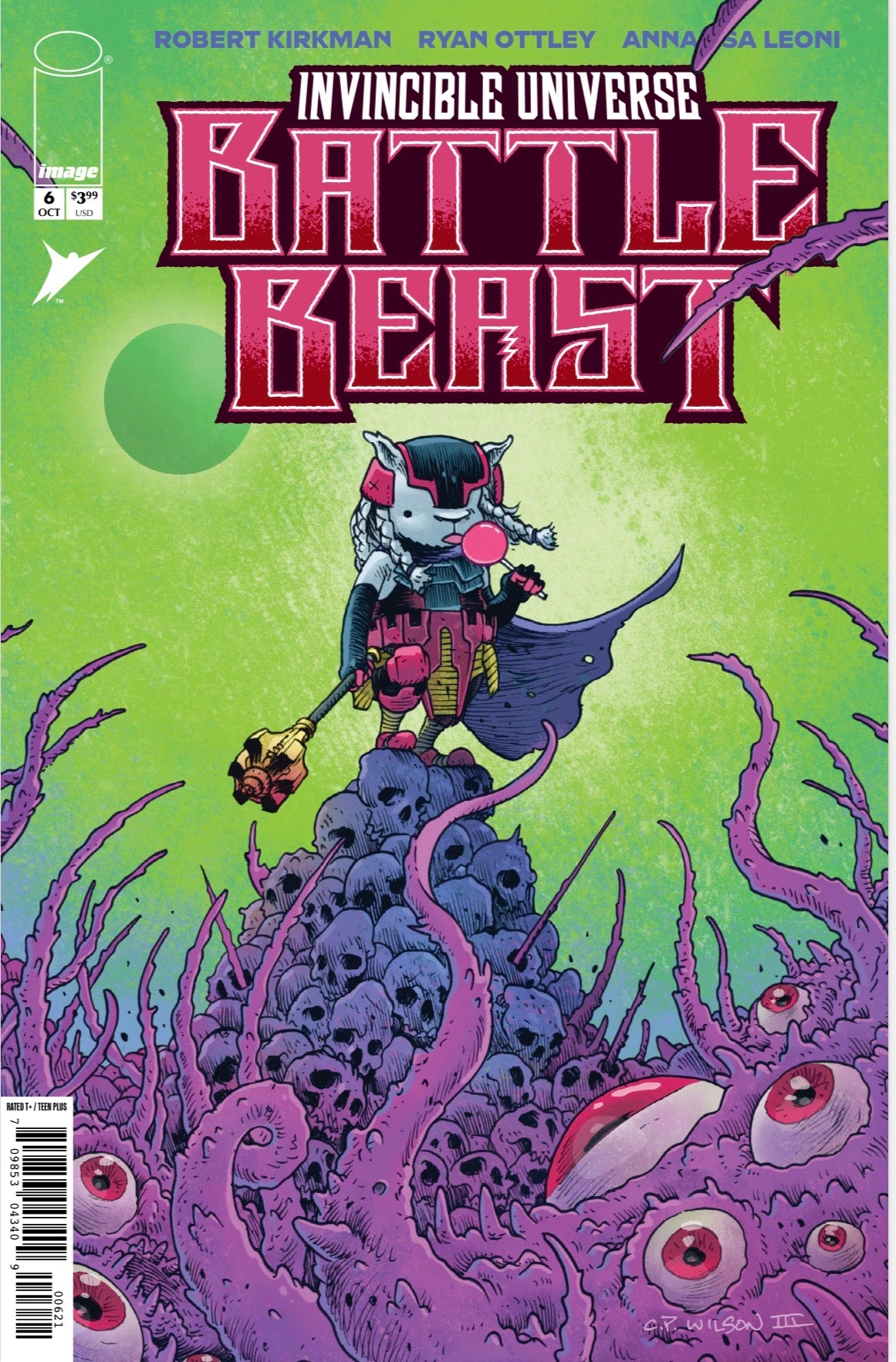 Battle Beast #6 Heart of Comics/IM Collectible Art CP Wilson III Exclusive