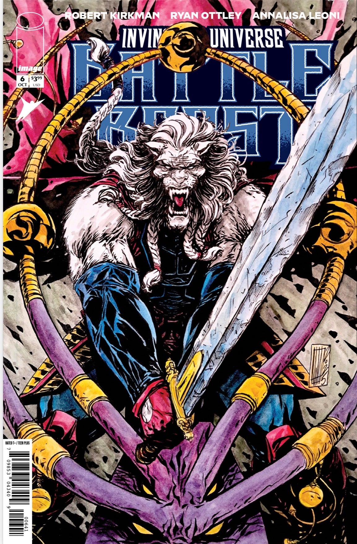 Battle Beast #6 Heart of Comics/IM Collectible Art Alessandro Vitti Exclusive