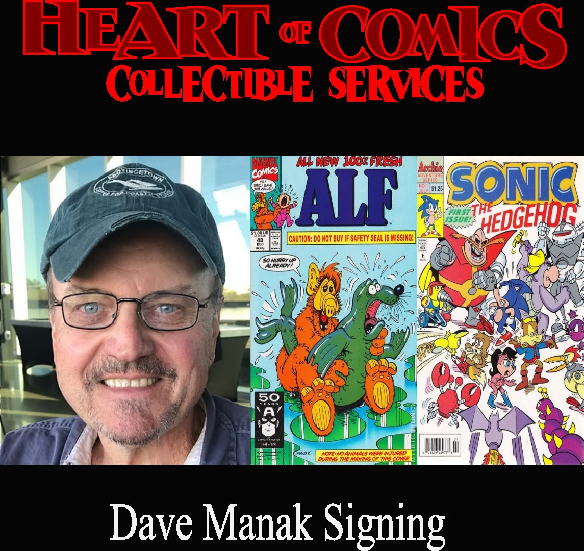 Dave Manak Signing