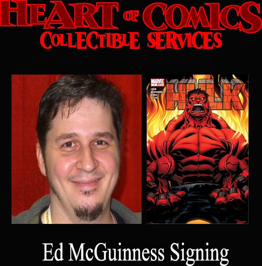 Ed McGuinness Signing