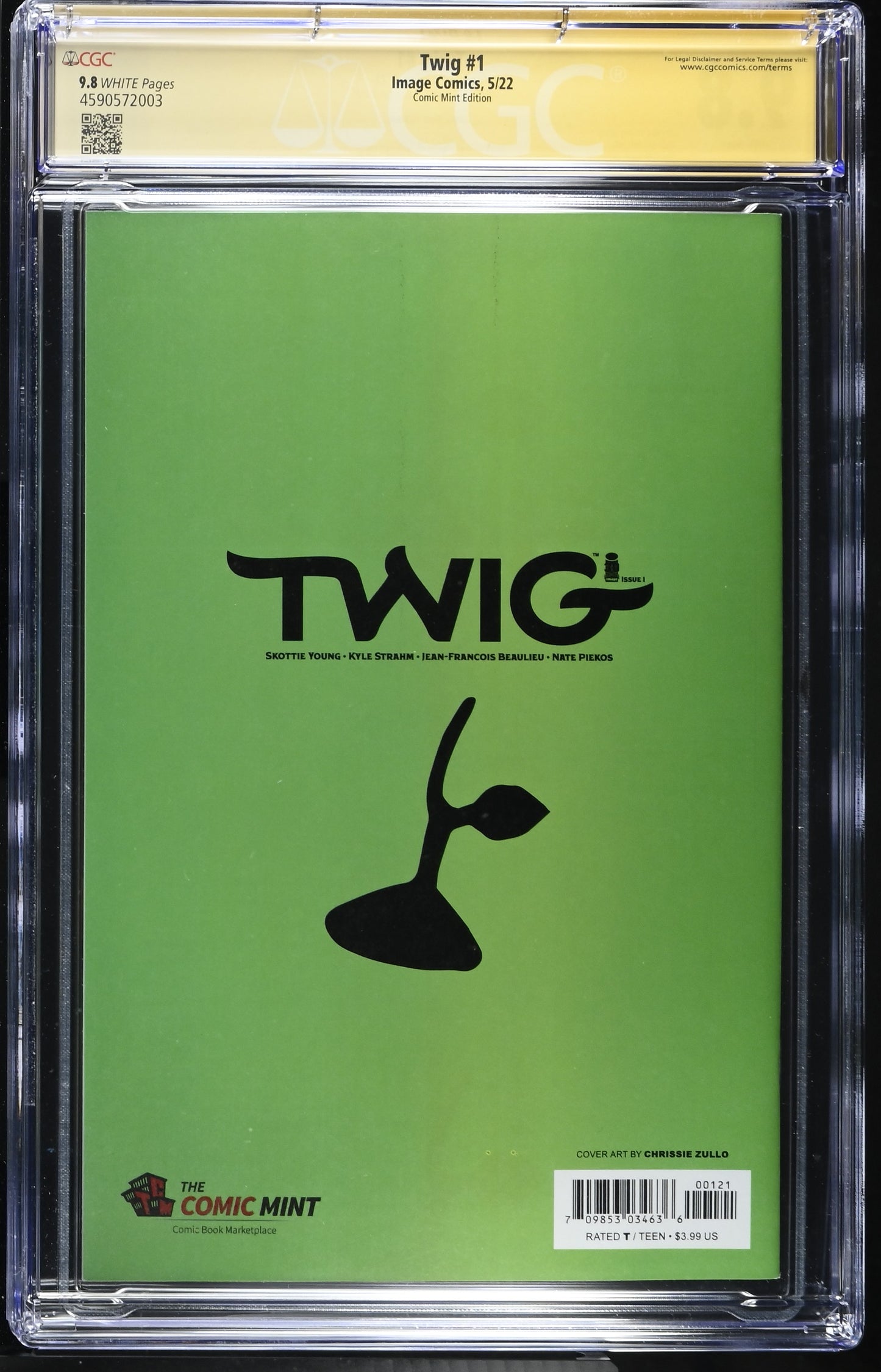 Twig #1 Chrissie Zullo Variant Signed CGC 9.8 SS