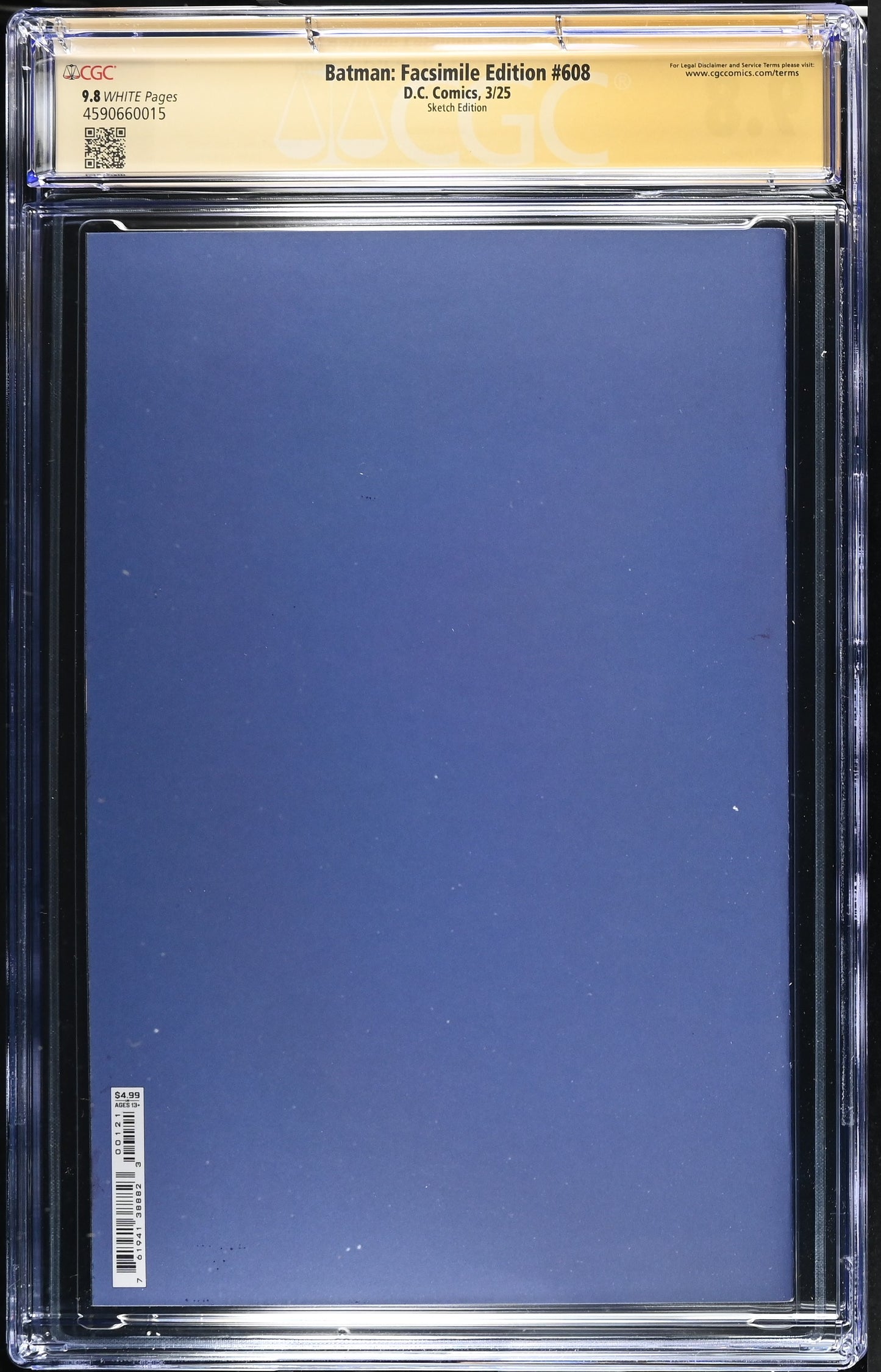 Batman #608 Catwoman on Blank Sketch Agnes Garbowska CGC 9.8